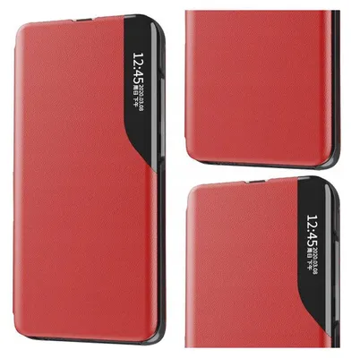 Immagine prodotto di Custodia in ecopelle View Case Elegante custodia con patta e funzione stand Samsung Galaxy A22 4G Rosso