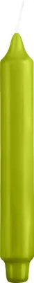 Produktbild von Stabkerzen mit Zapfenfuß Lime, 300 x Ø 30 mm, 6 Stück
