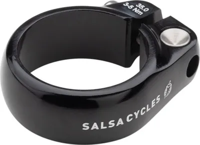 Zdjęcie produktu dla Zacisk siodełka Salsa Lip-Lock, 35,0 mm, czarny