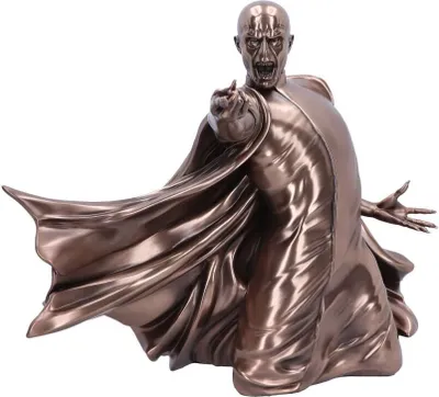 Produktbild von Nemesis Now Harry Potter Voldemort Avada Kedavra Figur Golden  Golden One Size