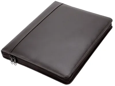 Produktbild von Alassio Ringbuchmappe "MONZA" A4 Nappa Leder schwarz (ohne Inhalt)