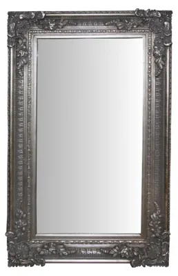 Image de Casa Padrino Miroir mural baroque argenté aspect antique - Noble & Magnifique