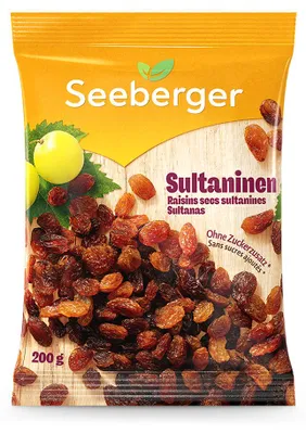 Produktbild von Sultaninen: 200 g Inhalt: 200 g