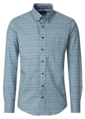 Produktbild von Casa Moda – Herren – Langarm-Freizeithemd Freizeithemd langarm blau – Art. 126132490