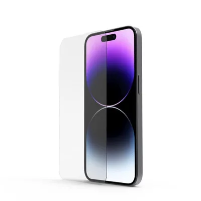 Immagine prodotto di Vetro protettivo per telefoni cellulari Hama "Clear Protect" per Apple iPhone 14 Pro, aiuto al montaggio