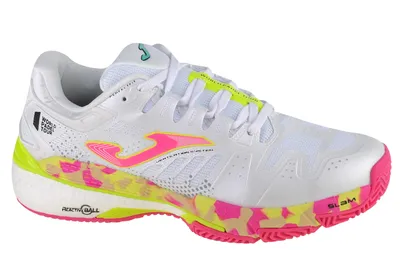 Image de Joma Slam Lady 2202 TSLALW2202P, Chaussures de tennis, Femme, Blanc, Taille : 39