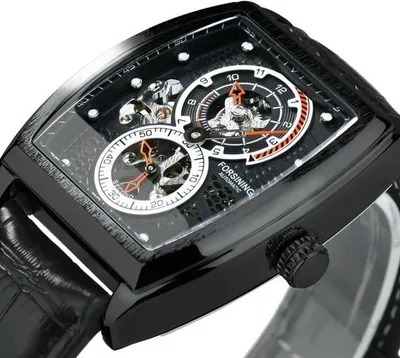 Produktbild von Herren Uhr FORSINING SP-21622 - in Schwarz KP21622