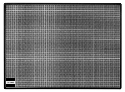 Produktbild von Schneideunterlage (45 x 60 cm, A2, selbstheilend) grün-schwarz