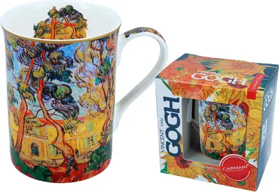 Produktbild von Klassische neue Tasse - V. van Gogh, Garten (CARMANI)