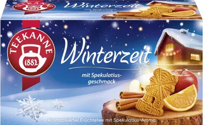 Immagine prodotto di Teiera Miscela di tè alla frutta Wintertime con aroma di speculoos 50g