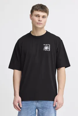 Produktbild von !SOLID SDODANIEL Herren T-Shirt Kurzarm Shirt Baumwollmischung oversize