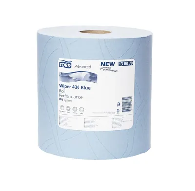 Produktbild von TORK Mehrzweck-Putzrolle 2-lagig blau 340 m - extra stark