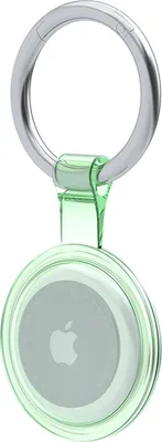Image de Cadorabo Porte-clés et housse pour Airtag en vert Case Cover Pendentif Housse de protection