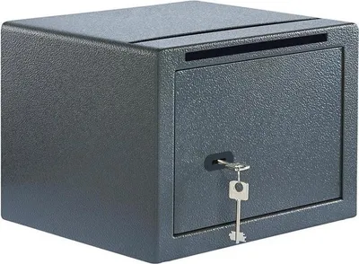 Produktbild von BURG-WÄCHTER PS 120 K EWS, Wandtresor, Grau, Schlüssel, 21,1 l, Stahl, 1 Regale