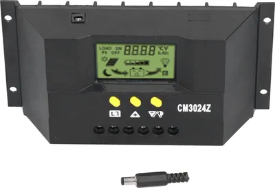 Produktbild von 12/24V Solarladeregler CM3024Z – 30A PWM Solar Controller für Photovoltaikanlagen