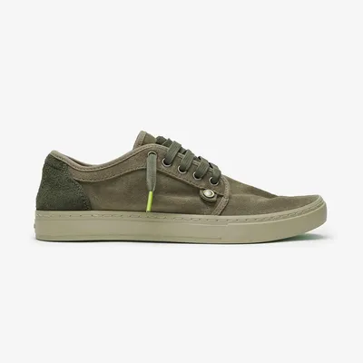 Produktbild von Satorisan - Casual Sneaker Herren und Damen - Heisei Suede - Farbe Peat Green - Größe 41