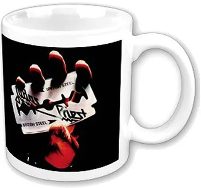 Produktbild von Judas Priest - Tasse British Steel - 9,7 cm x 8,2 cm