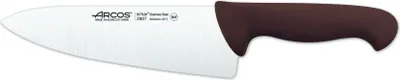 Produktbild von Kochmesser Arcos 2900 - Prof  290728 aus Nitrum-Edelstahl und mango ergonomisches braunes Polypropylen mit 20 cm Klinge, Vitrine