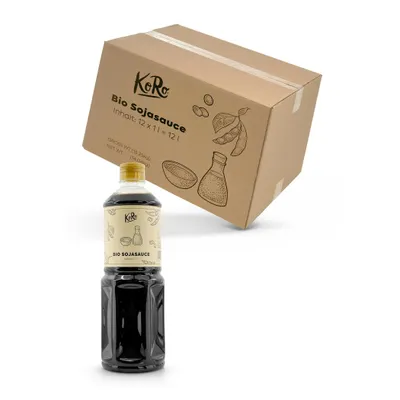 Produktbild von KoRo I Sojasauce 12 x 1 L