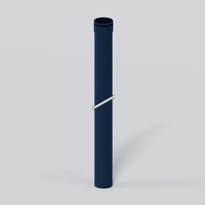 Produktbild von POLOPLAST POLO-KAL XS Steckmuffenrohr DN 110/3000, Stange mit 3m, 1 Stk.