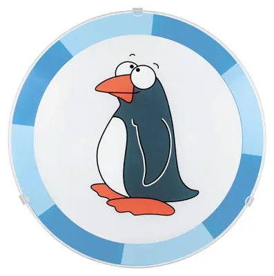 Produktbild von Wandleuchte Deckenlampe für Kinder mit einem Pinguin Motiv