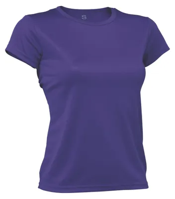 Productafbeelding van Asioka Po T-shirt met korte mouwen, paars, maat M, dames, paars, maat M