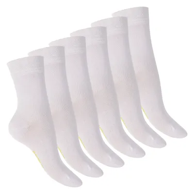 Produktbild von Footstar Damen Bambus Socken (6 Paar), Klassische Socken aus nachhaltiger Viskose - Weiß 39-42