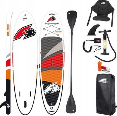 Obrázek produktu pro Sup Gigant F2 Sector 12'2 Rot/Orange Combo Board - Familie Und Stabil