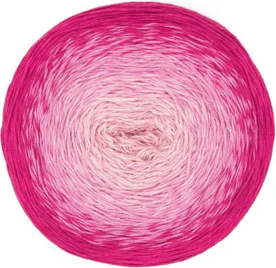 Produktbild von Gründl Saragossa Shades,250g/1000m,Farbverlaufsbobbel,50%Baumwolle/50% Polyamid,NEUE Farben 15 fuchsia ombre