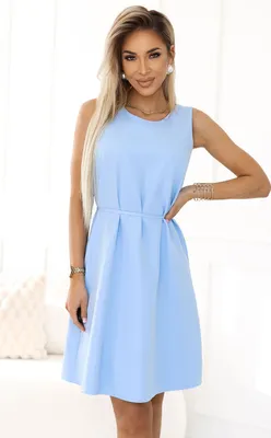 Produktbild von Numoco Minikleid für Frauen Victoria azurblau L