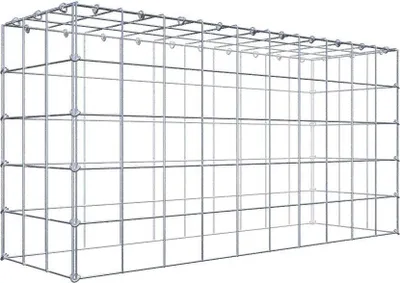 Immagine prodotto di Gondola aggiuntiva tipo 3 100 cm x 50 cm x 30 cm (L x H x P), maglia 10 cm x 10 cm, anello a C