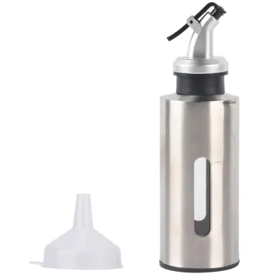 Obrázek produktu pro 150 ml láhev na olej z nerezové oceli, nepropustná, na sójovou omáčku a ocet