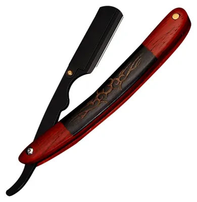 Produktbild von Ebenholz Rasiermesser mit Griff für die Herrenpflege