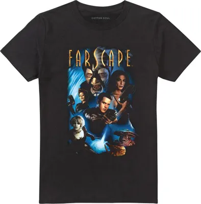 Immagine prodotto di Farscape - Maglietta da uomo/donna Unisex TV22076 (5XL) (Nero)
