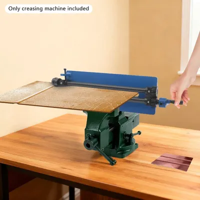 Image de Machine à enrouler des bords - Outil manuel de travail des métaux - Rouleau de 18 pouces - Pour le renforcement des tôles