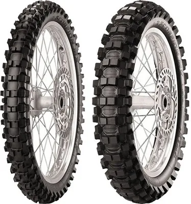 Produktbild von Paar Motorradreifen Pirelli 80/100-21 51M + 100/90-19 57M Scorpion Mx Extra X