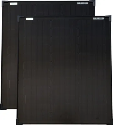 Produktbild von 2x50 Watt Mono schwarz Solarpanele Solarmodule Solaranlage Garten Camping 18V PV