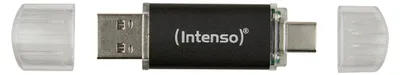 Obrázek produktu pro Intenso Twist Line, 16 GB, USB Type-A / USB Type-C, 3.2 Gen 1 (3.1 Gen 1), 70 MB/s, Čepice, Antracit