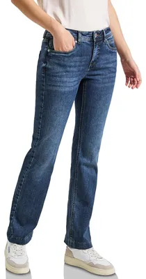 Productafbeelding van Street One bootcut jeans, zachte, lichtblauwe wassing, maat 27