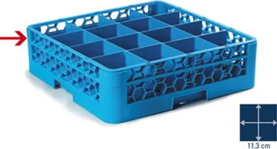Produktbild von 1x Carlisle EXTENDER 16 COMPT CARLISLEBLUE Aufsatz Glas, kleines Glas