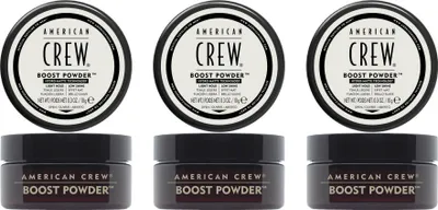 Produktbild von American Crew Classic Styling Boost Powder 3 x 10 g Haarverdichtung Volumenpuder Set