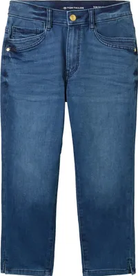 Produktbild von TOM TAILOR Modische Capri-Jeans Slim Fit Denim Shorts mit Stone Design Größe: 29W