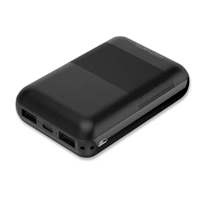 Produktbild von 4Smarts Volthub Go2 10000mAh Powerbank 1x USB-C / 2x USB Anschlüsse – Schwarz