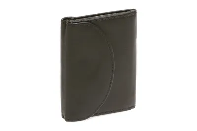 Produktbild von LEAS Kleine Minibörse super dünn, flaches Portemonnaie mit RFID Schutz Block Folie mit Geschenk Box Echt-Leder, schwarz