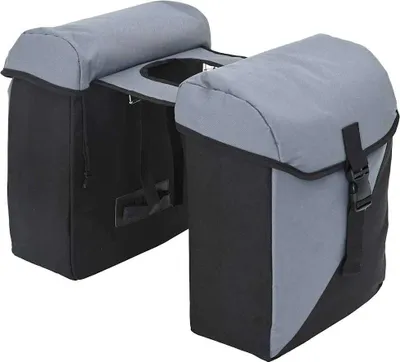 Image de Sac à vélo Gris et Noir 31,5 x 15,5 x 40 cm Polyester