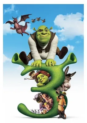 Immagine prodotto di SHREK 3 - Big 3 - 61x91,5 cm - Poster