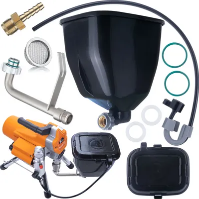 Imagen del producto de Deposito de Pintura 6L – Alta Durabilidad | Compatible Con Pulverizador Airless Graco | Instalacion Facil