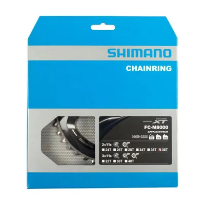 Obrázek produktu pro Shimano Y1RL98090 Převodník 96 BCD-Asymetrický 38T