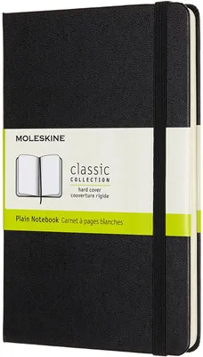 Produktbild von Moleskine Notizbuch Medium, Blanko, Schwarz