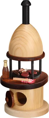 Produktbild von Räuchermännchen Waldwichtel, Typ:Grillofen